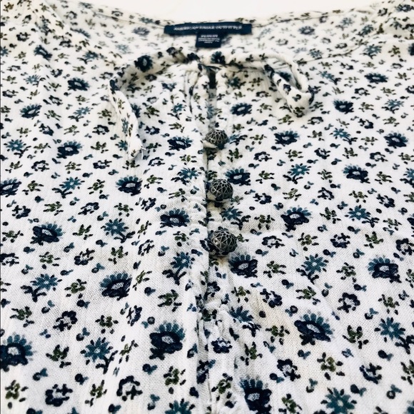 NWOT American Eagle Long Sleeve Boho Blouse - Picture 3 of 5